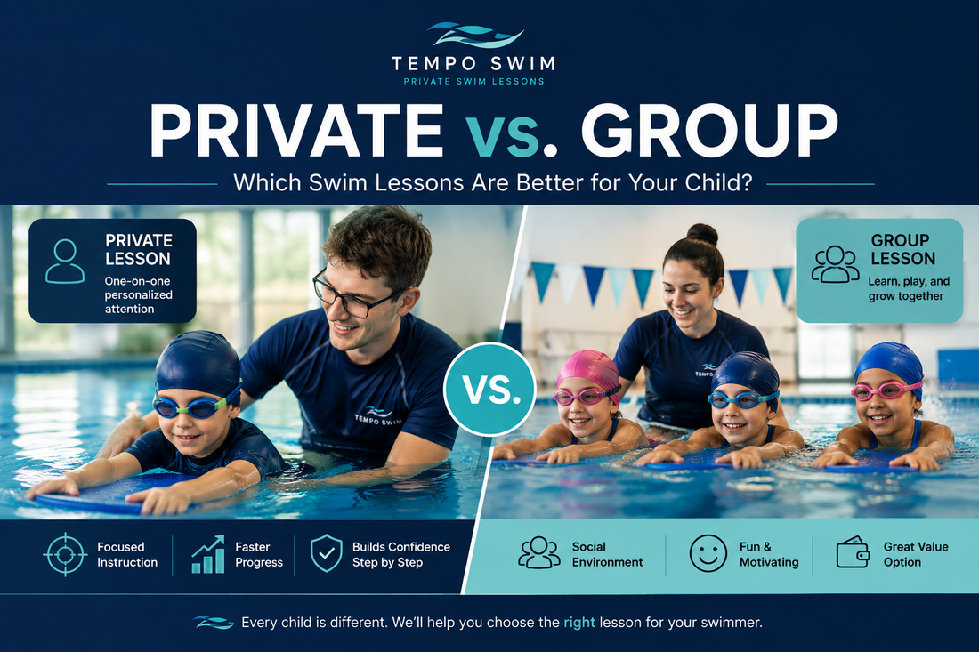 Private vs. Group Swim Lessons: Which Is Better for Your Child?