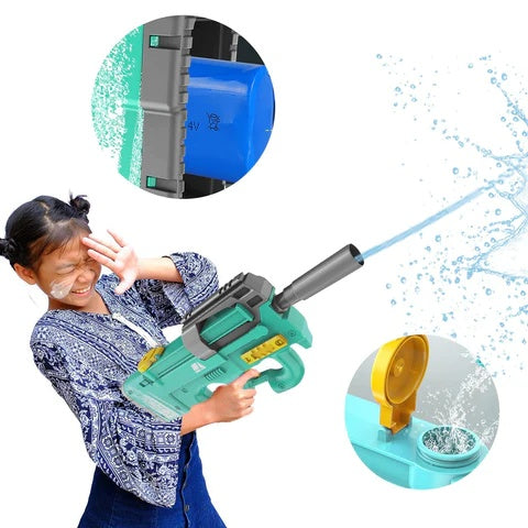 Kids Electric Water Gun P90 - High-Capacity Water Toy Canada