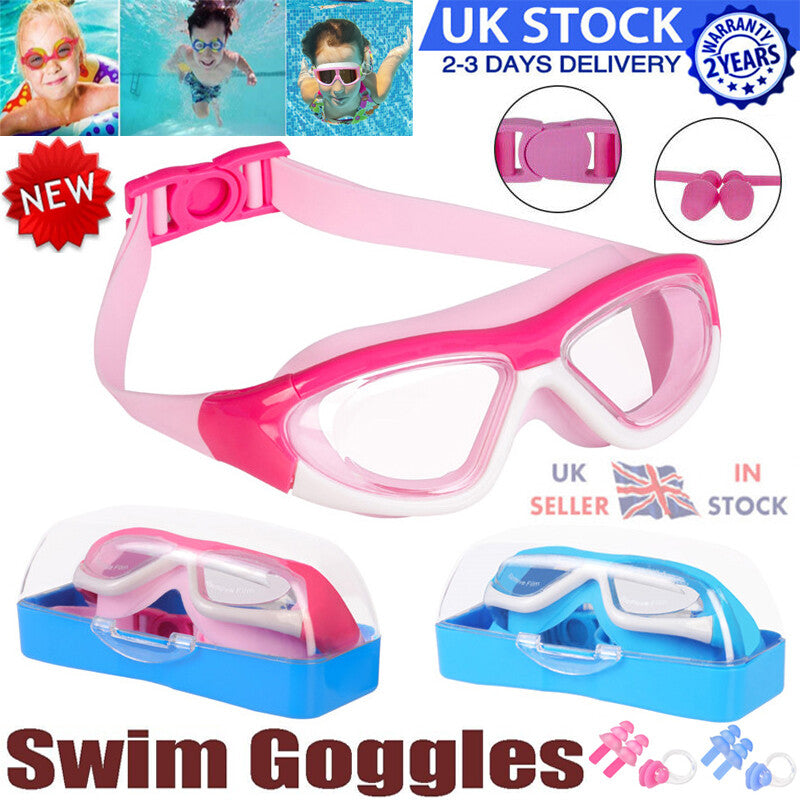 Kids Swimming Goggles - Comfortable Pool Goggles for Children 