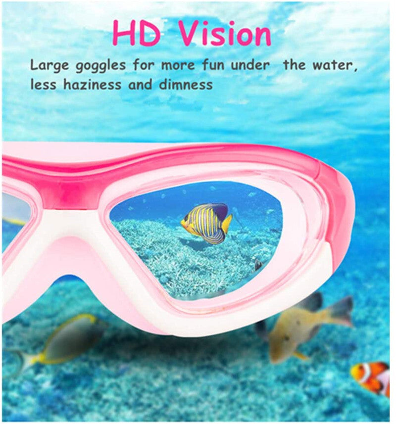 Kids Swimming Goggles - Comfortable Pool Goggles for Children 