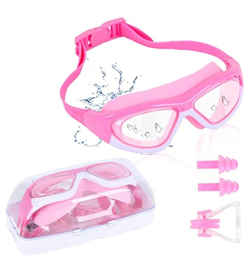 Kids Swimming Goggles - Comfortable Pool Goggles for Children 
