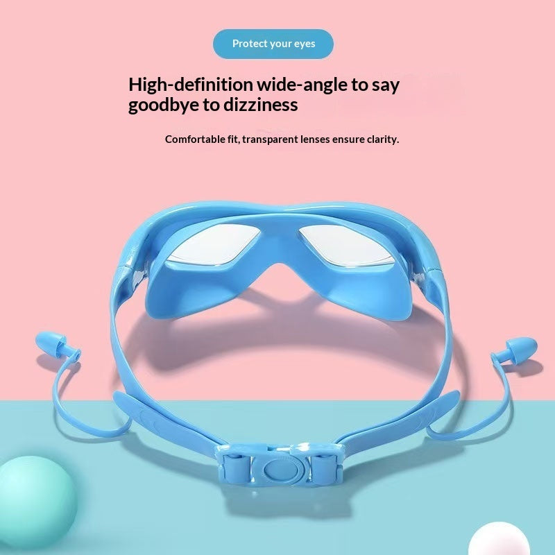 Kids swim goggles anti-fog design